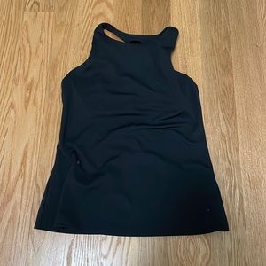 Athletic top with back detail